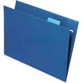 Smead Smead® Hanging File Folders, 1/5 Tab, 11 Point Stock, Letter, Navy, 25/Box 64057